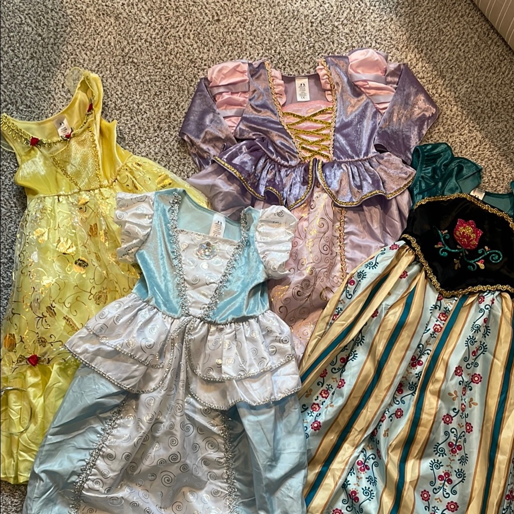 Washable princess dresses